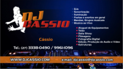 DJ Cassio - DJ's, Sonorização, Iluminação e Imagem